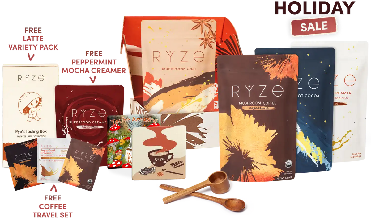 Ultimate Elevate + Unwind Bundle - Chai + Coffee + Hot Cocoa + Superfood Creamer